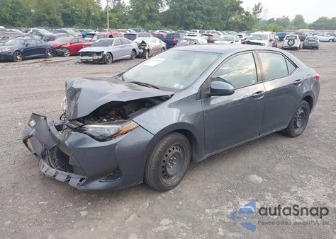 2018 Toyota Corolla Le from USA, damaged, VIN 2T1BURHE7JC002921